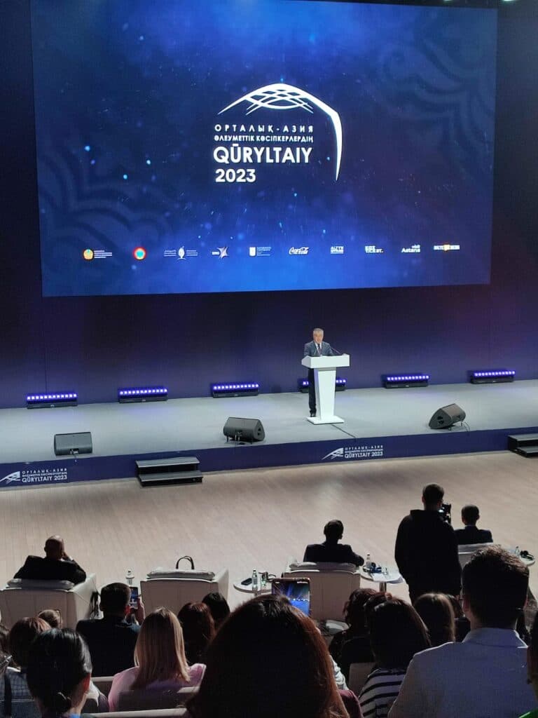 Esil University президенті Орталық Азия Әлеуметтік кәсіпкерлер құрылтайына қатысты