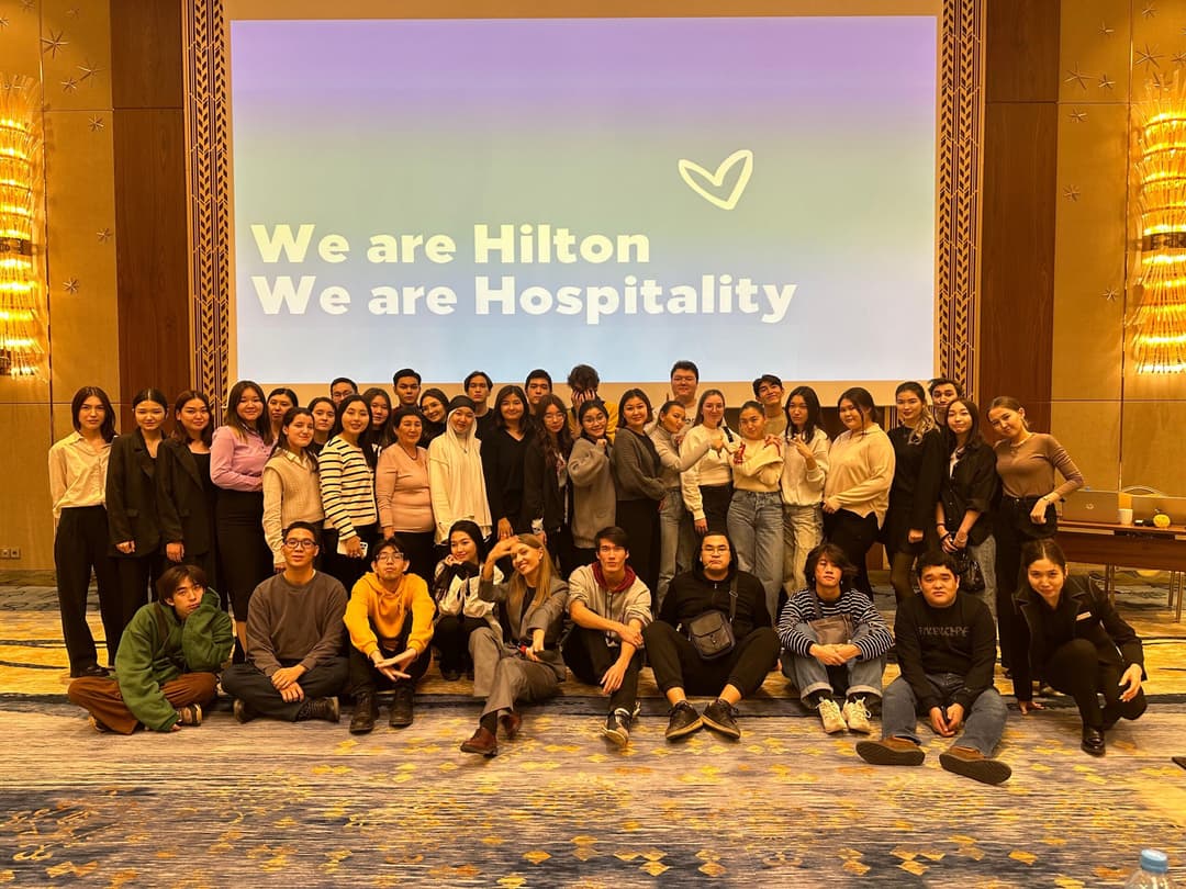 Students Visited the Hilton Astana Hotel