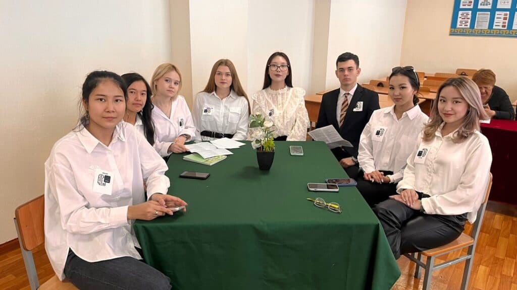 The Business Game ‘Assets — Liabilities’ Was Held at the Department of Accounting and Auditing