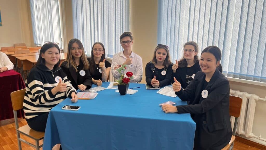 The Business Game ‘Assets — Liabilities’ Was Held at the Department of Accounting and Auditing