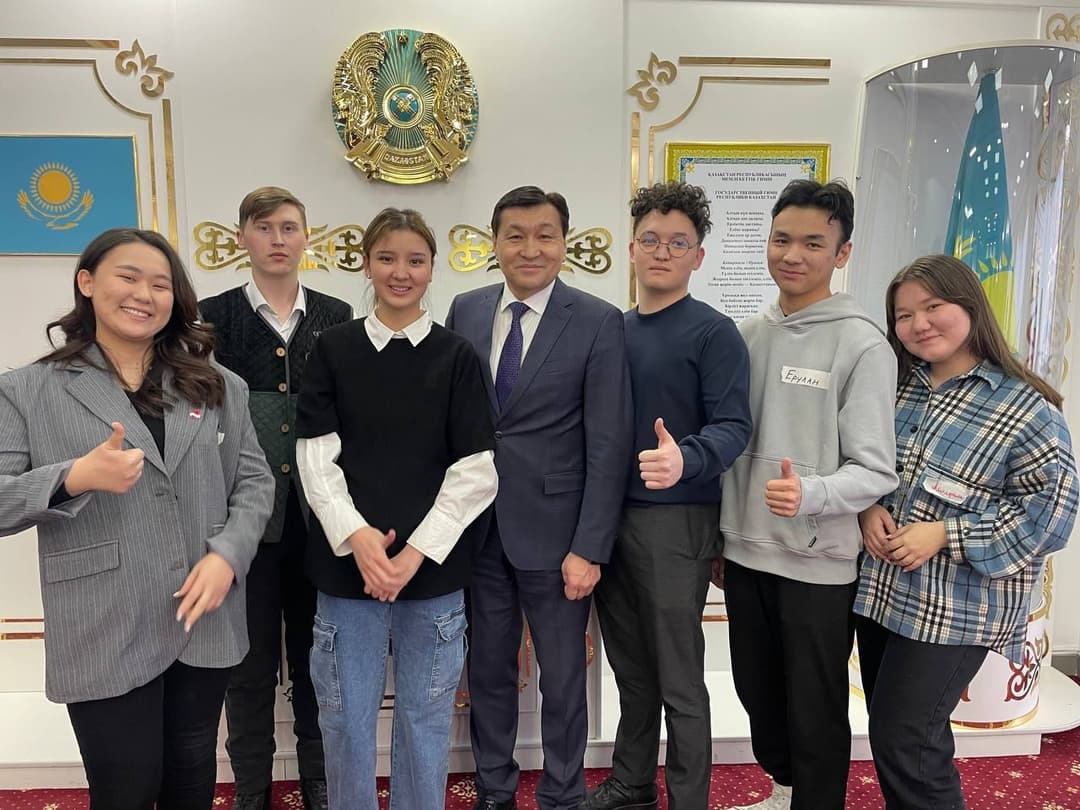 Students Met with Astana Youth Leaders