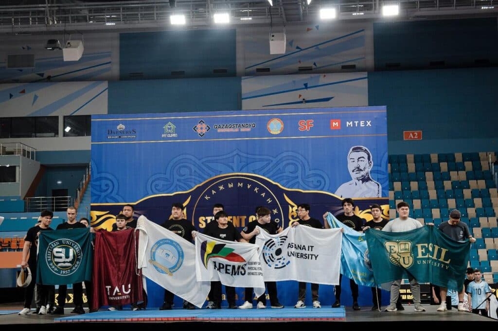 Esil University Students Won Silver and Bronze at the ‘QAZHYMUQAN ZHOLY — STUDENT CUP 2024’ Spartakiad