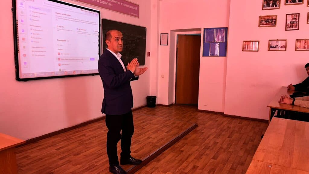 A Guest Lecture Was Held at the Department of Management
