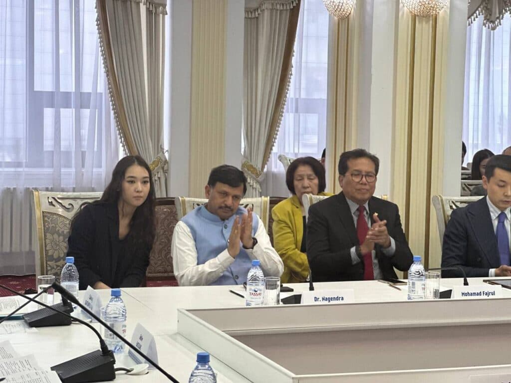 Esil University Staff and Students Took Part in the Presentation of the Book ‘Kazakhstan – France’