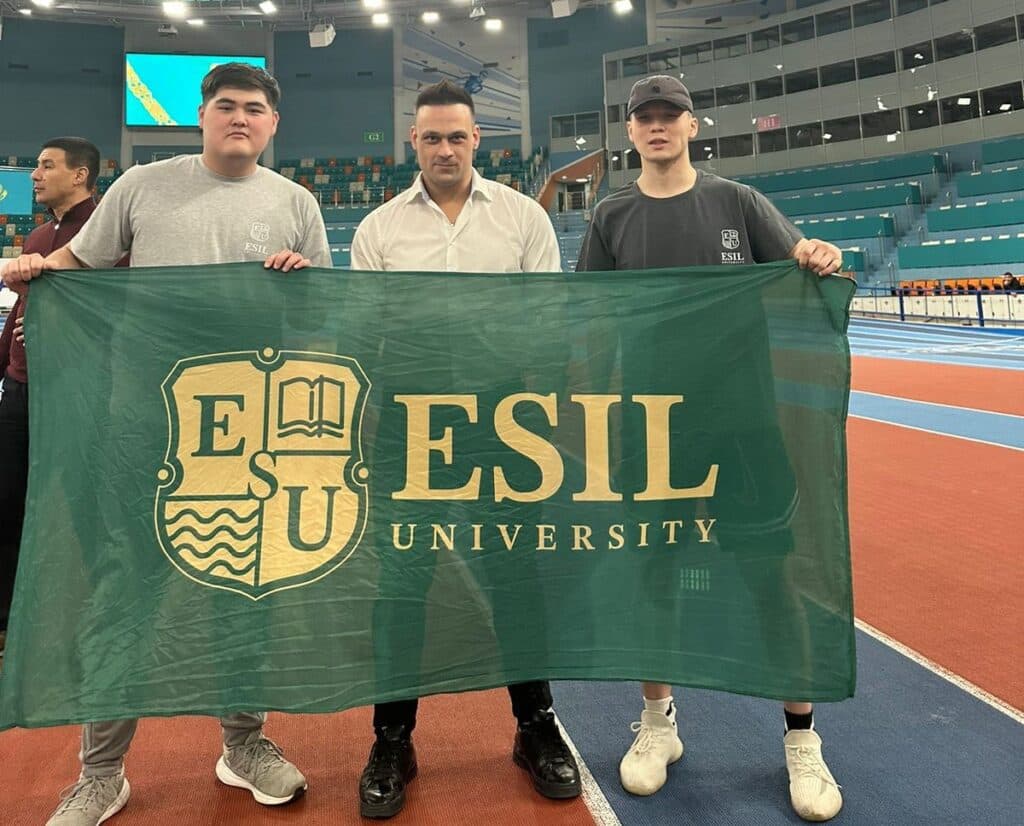 Esil University Students Won Silver and Bronze at the ‘QAZHYMUQAN ZHOLY — STUDENT CUP 2024’ Spartakiad