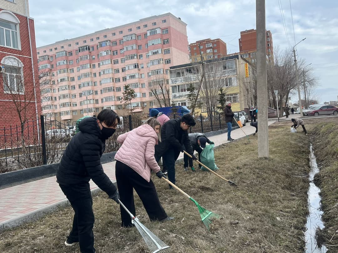 Esil University Students and Faculty Actively Support the ‘Taza Qazaqstan’ Campaign