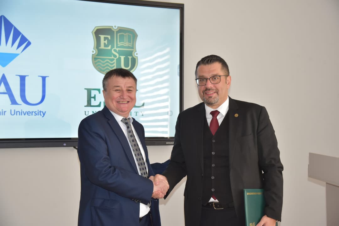 Esil University 与巴切舍希尔大学签署谅解备忘录