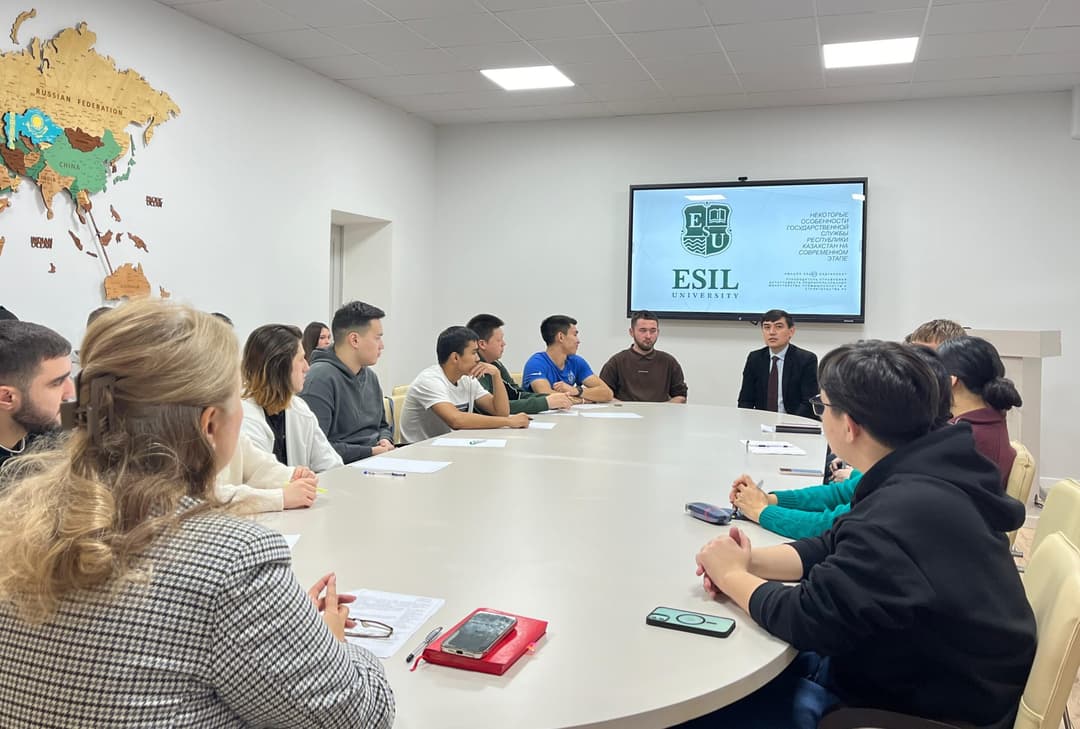 A Guest Lecture Was Held at the Department of Management