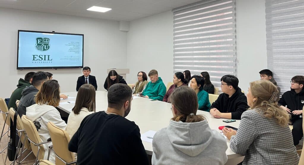 A Guest Lecture Was Held at the Department of Management