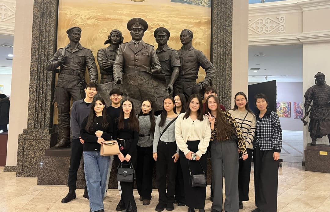 Second-Year Tourism Program Students Visited the State Military History Museum of the Armed Forces of Kazakhstan