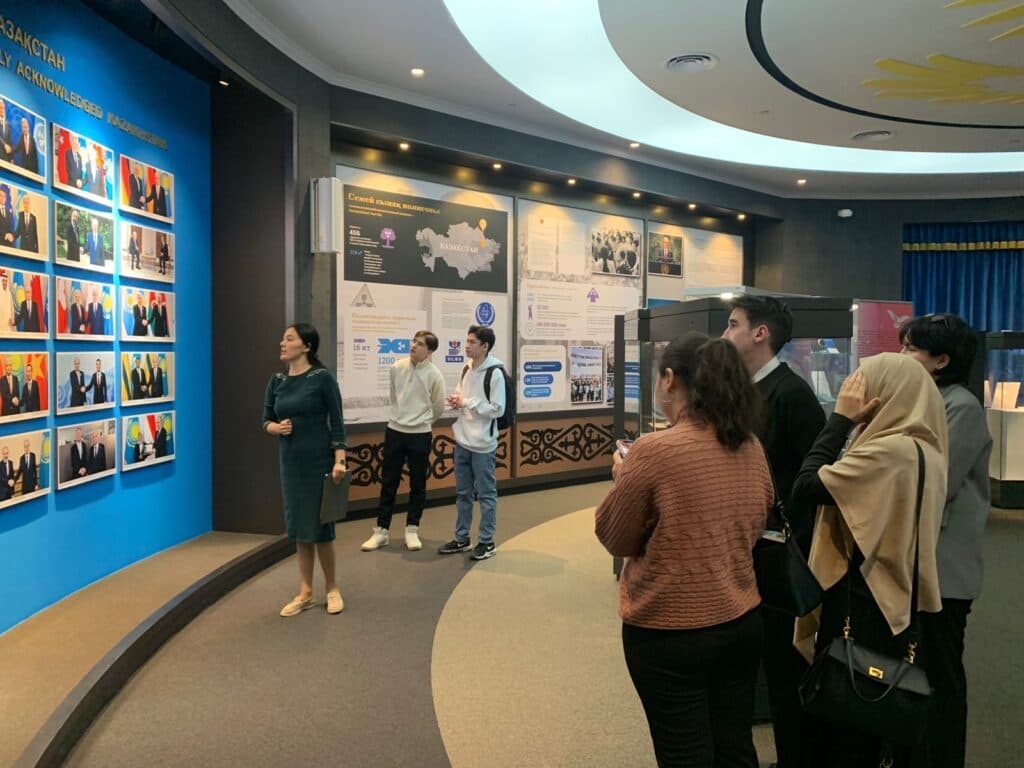 Students Visited the Presidential Center as Part of an Economic Diplomacy Course