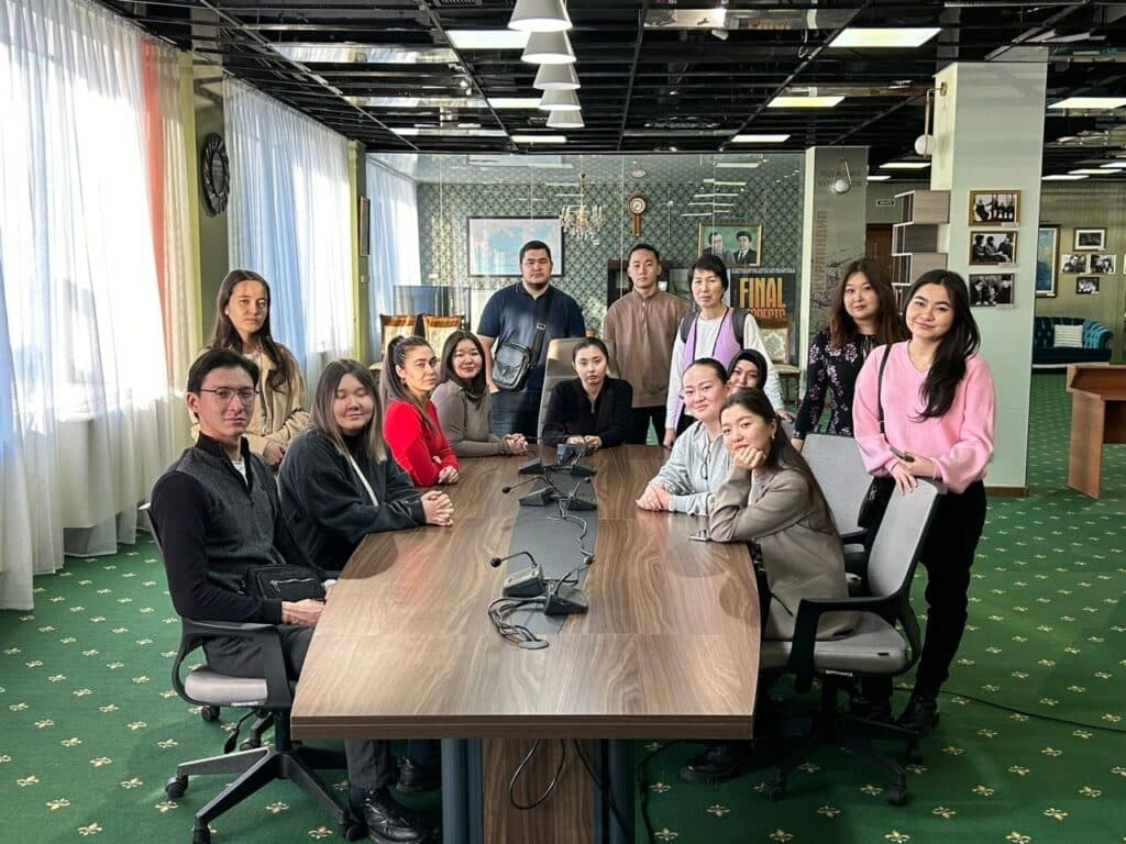Tourism Students Visited the National Academic Library of Kazakhstan