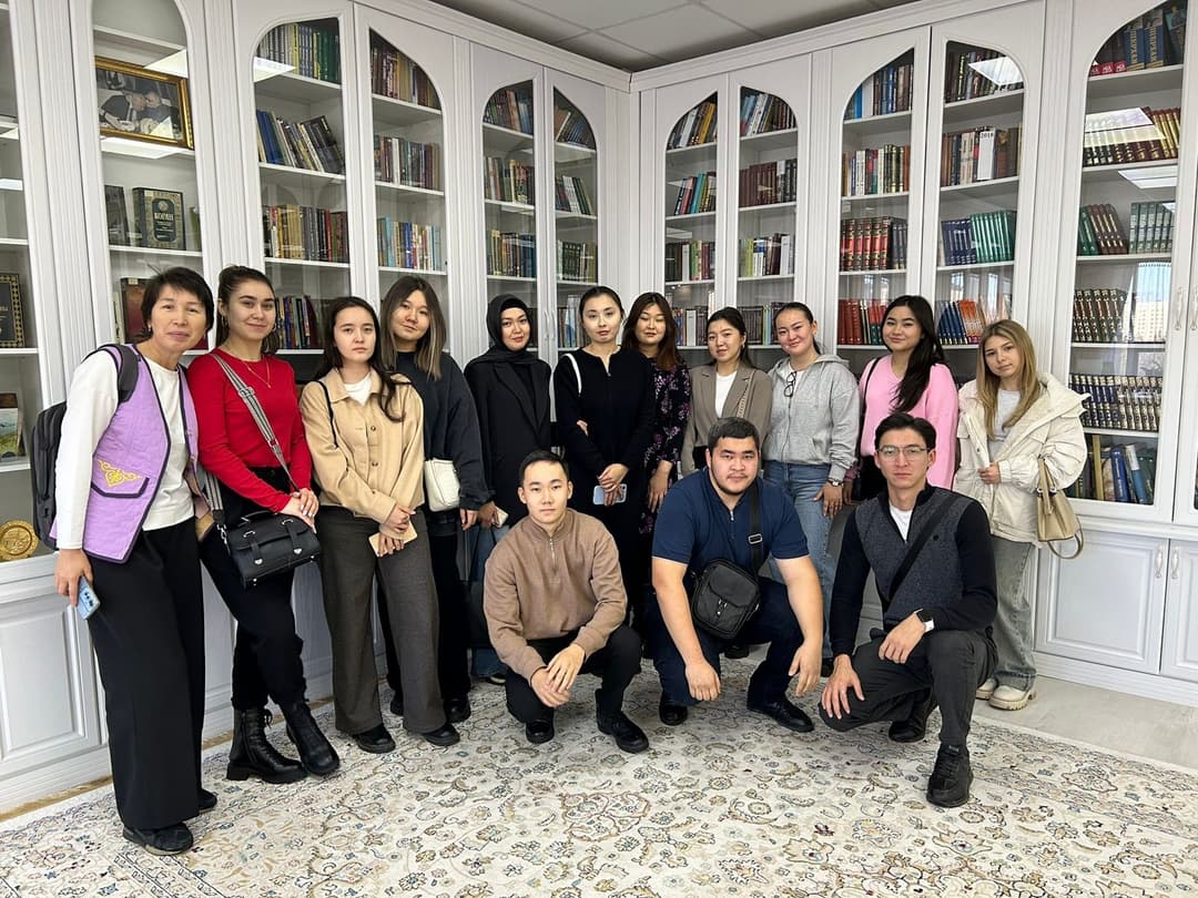 Tourism Students Visited the National Academic Library of Kazakhstan