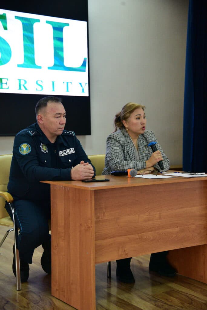 A Preventive Talk on Offenses Was Held at Esil University