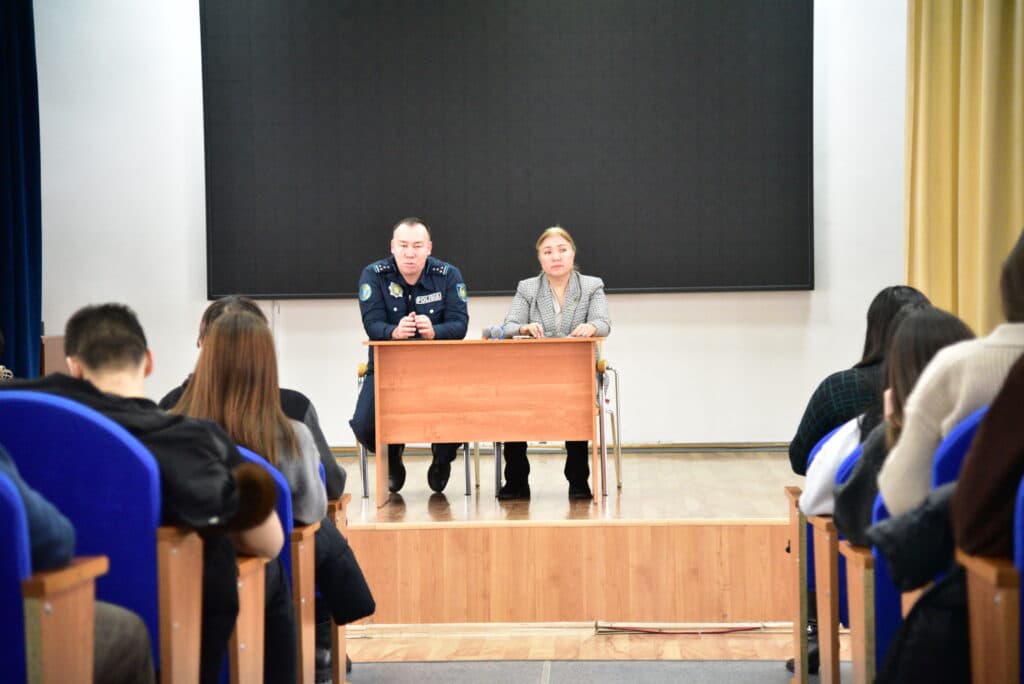 A Preventive Talk on Offenses Was Held at Esil University