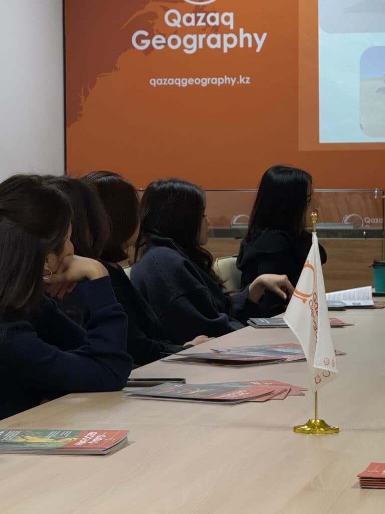 Exploring the Interaction of Ecotourism and Cultural Heritage: Students Attended the ‘QazaqGeography’ Lecture