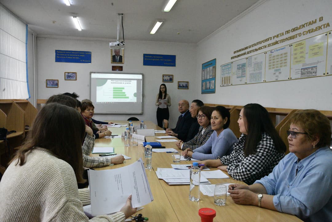 Esil University-де «Есеп және аудит» кафедрасы бойынша СҒЗЖ-нің бірінші туры өтті