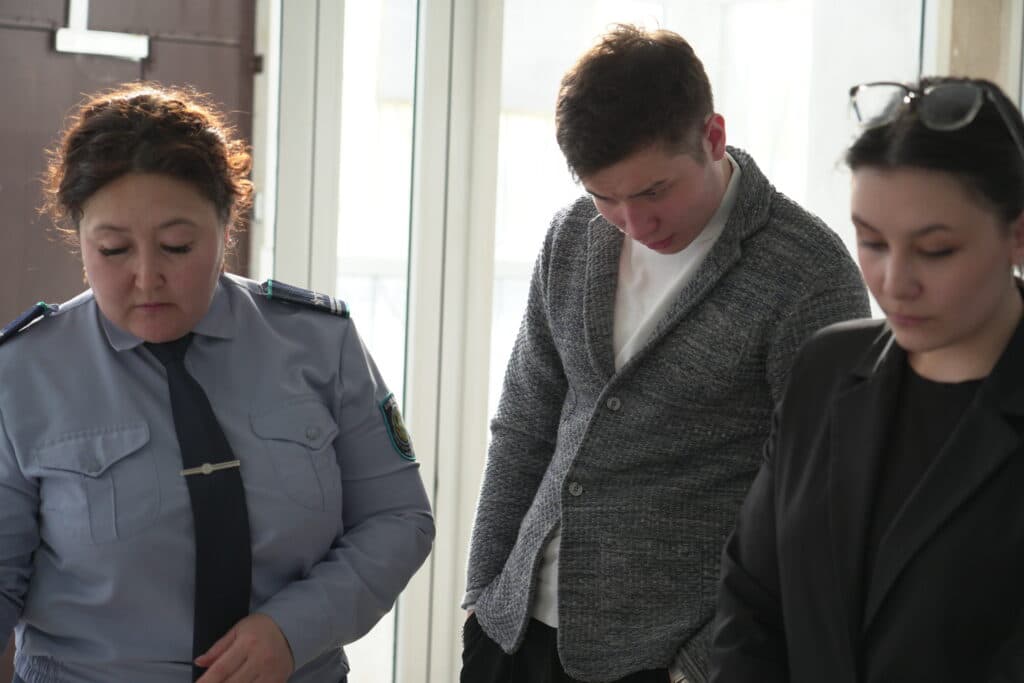 Esil University студенттері Астана полиция департаментіне барды