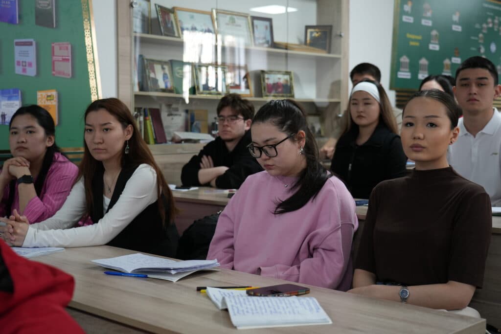 A Meeting on ‘Religion and Traditions’ Was Held with Students