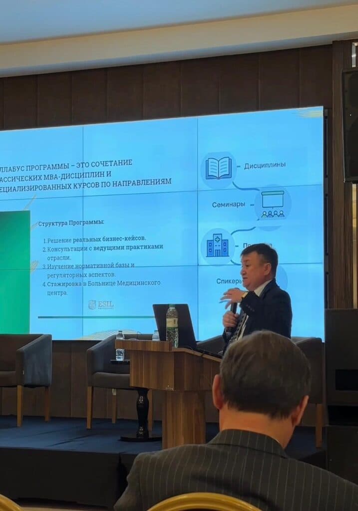 The Rector Presented the Unique MBA Program ‘Healthcare Management’