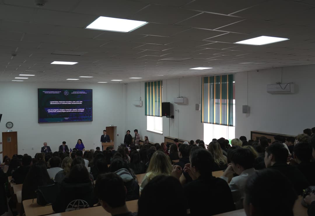 A Lecture on Protecting Against Financial Fraudsters for Esil University Students