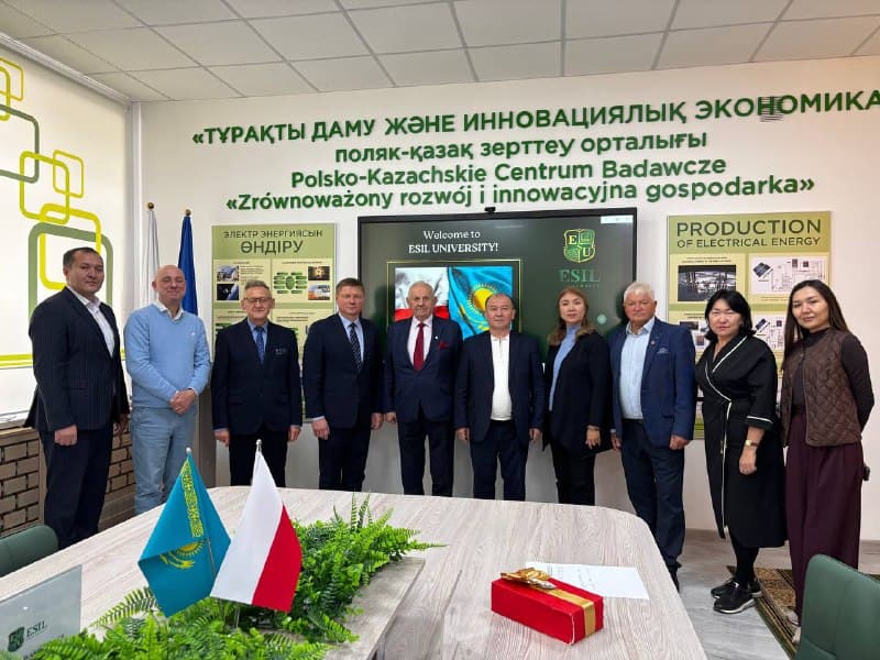 Esil University Discussed Joint Projects with Polish Partners