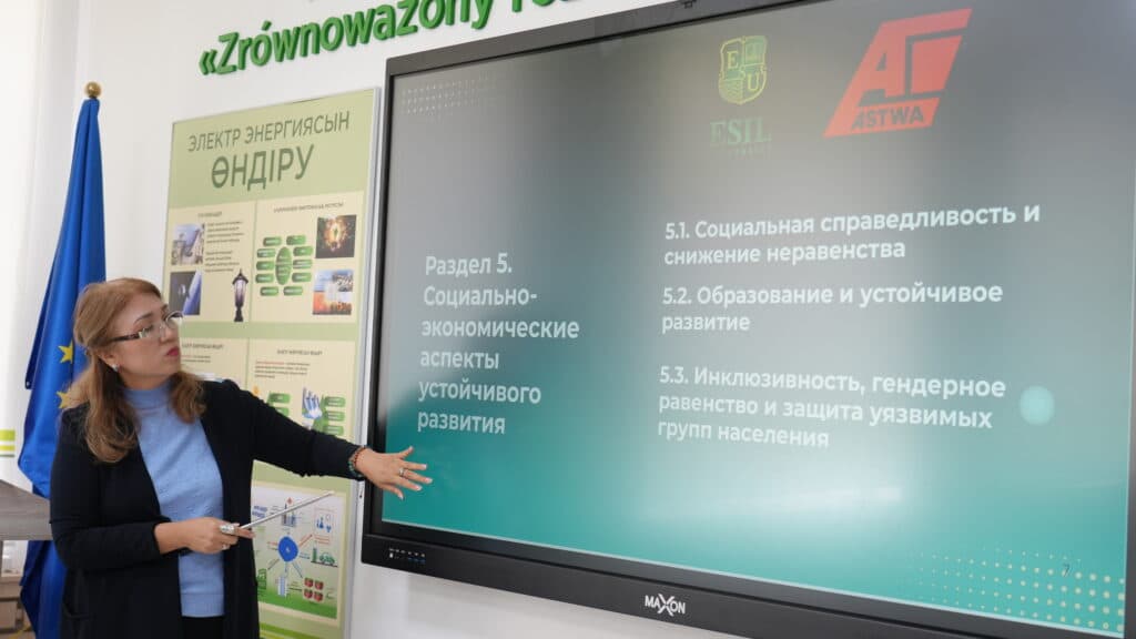 Esil University Discussed Joint Projects with Polish Partners