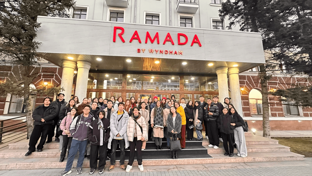 An Off-Site Lecture for Tourism Program Students at Ramada by Wyndham Astana