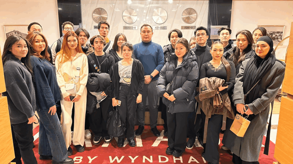 An Off-Site Lecture for Tourism Program Students at Ramada by Wyndham Astana