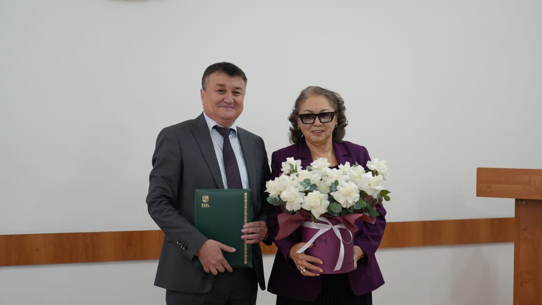 A Professor Was Congratulated on His 70th Anniversary at Esil University