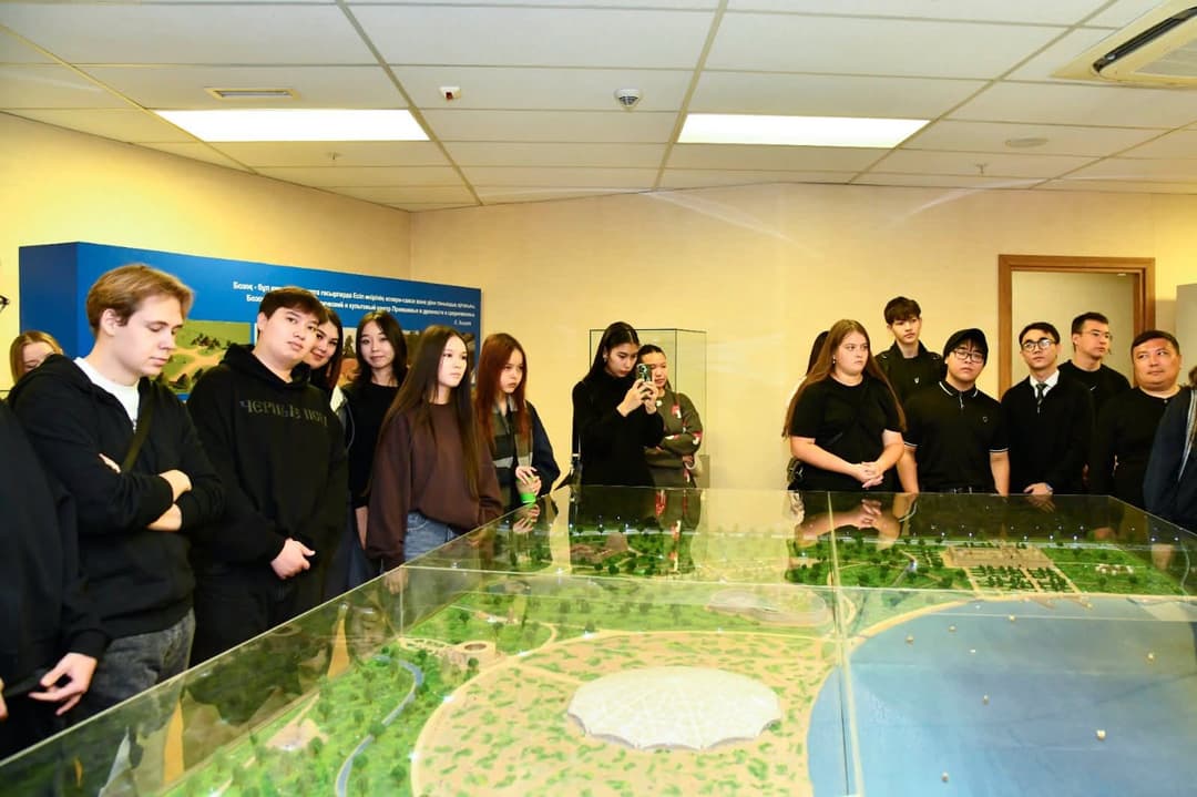 Esil University студенттері «Бозоқ» мұражай-қорығында көшпелі сабақ өткізді