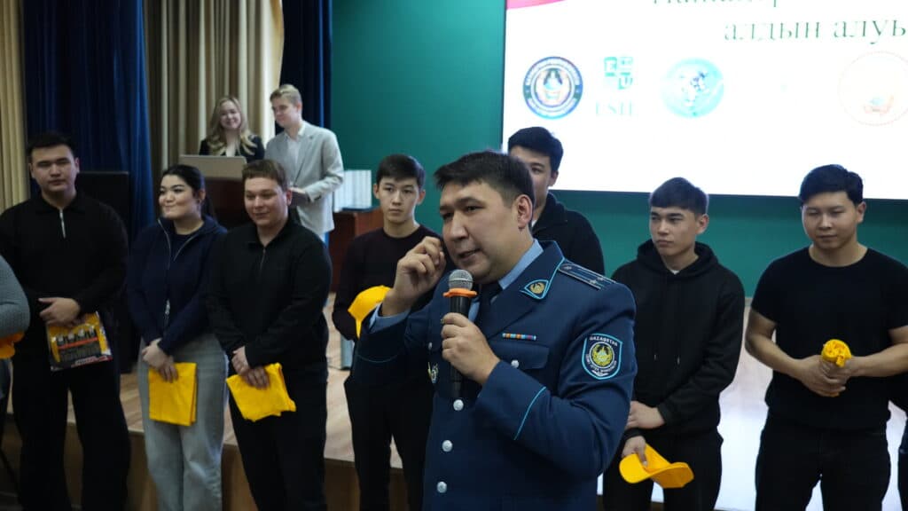 Esil University 成为大型行动「阿斯塔纳——无毒城市!」的举办场地