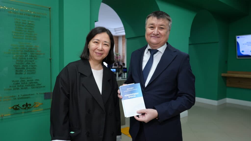 An Erasmus+ Information Day in Kazakhstan Was Held at Esil University