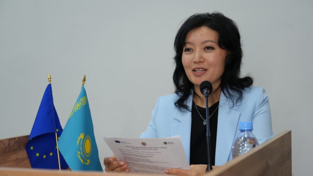 An Erasmus+ Information Day in Kazakhstan Was Held at Esil University