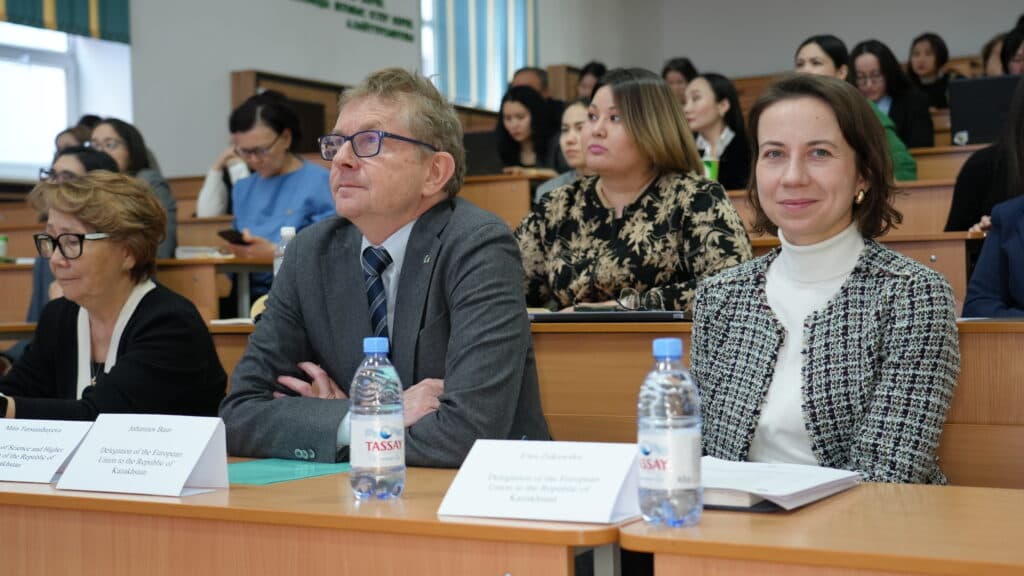 An Erasmus+ Information Day in Kazakhstan Was Held at Esil University