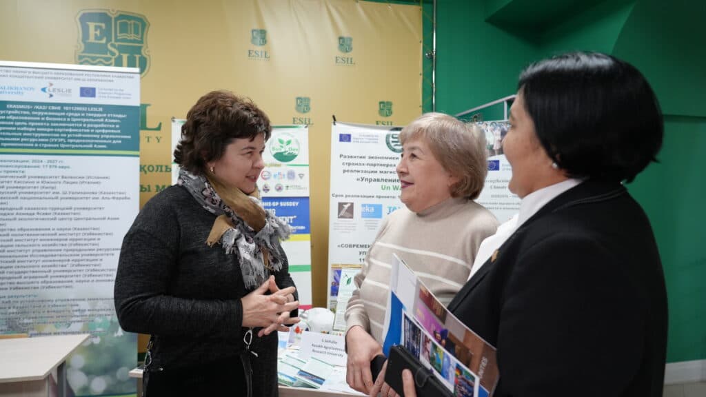 An Erasmus+ Information Day in Kazakhstan Was Held at Esil University