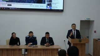 Ко Дню прокуратуры в Esil University состоялась гостевая лекция