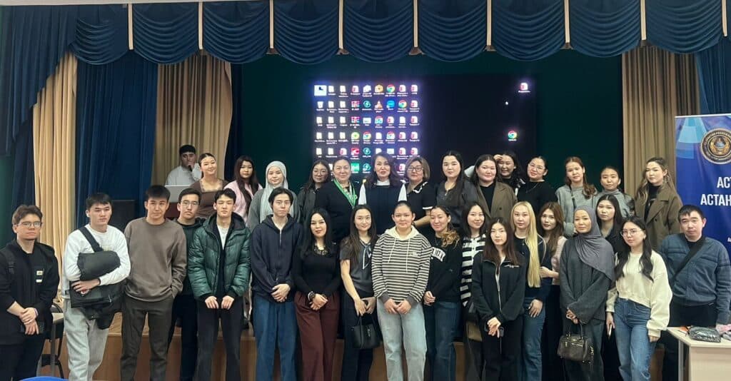 Гостевая лекция «Путь инвестора для начинающих» для студентов Esil University