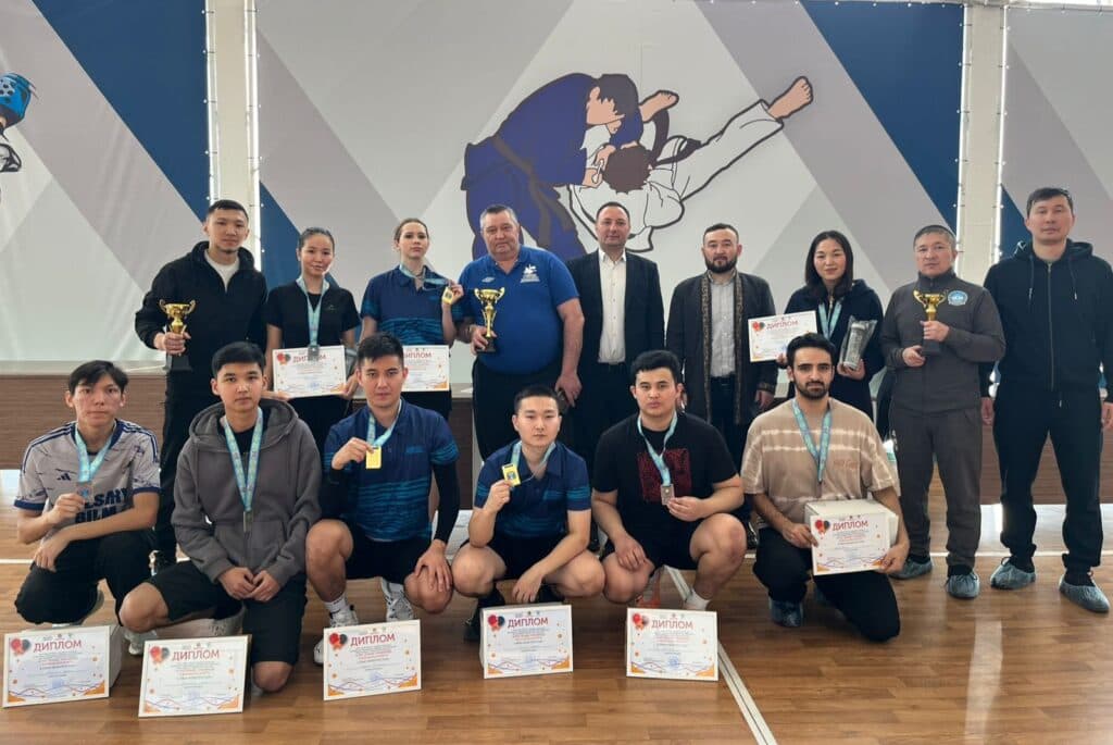 Esil University Students Showed Their Skill at a Table Tennis Tournament