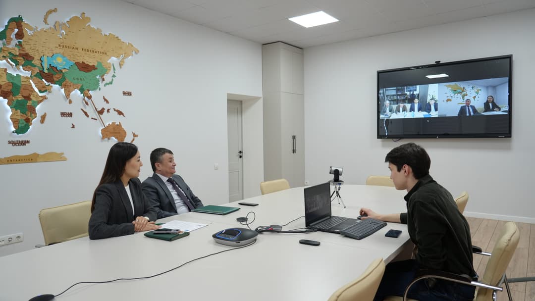 Esil University Signed a Cooperation Memorandum with Diplomat University (Tashkent)