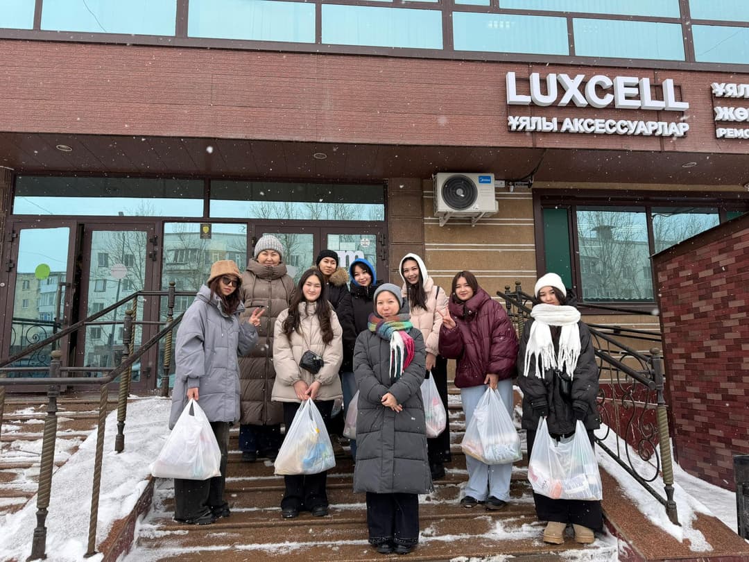 A Charity Campaign by Social Work Program Students