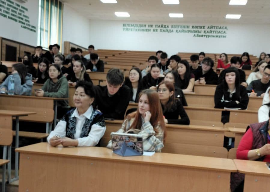 Esil University-де ұлттық статистика органдарындағы мансап туралы қонақ дәріс өткізілді