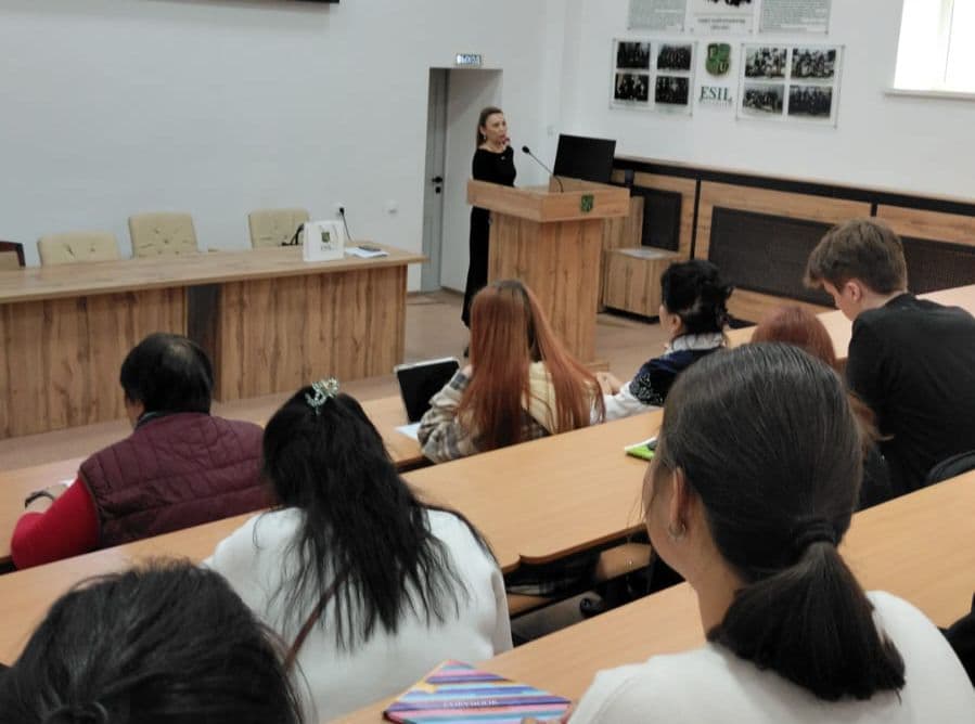 Esil University-де ұлттық статистика органдарындағы мансап туралы қонақ дәріс өткізілді