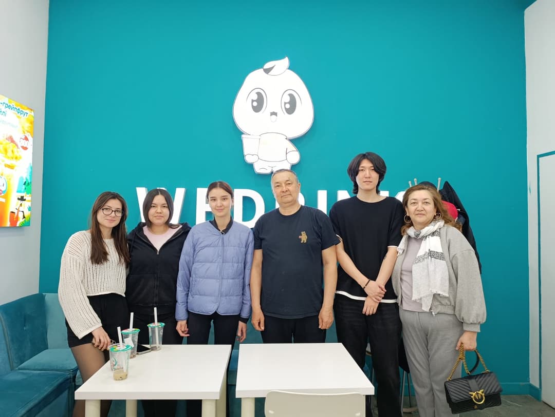 Esil University студенттеріне «Wedrink» кафесінің филиалында көшпелі сабақ өткізілді