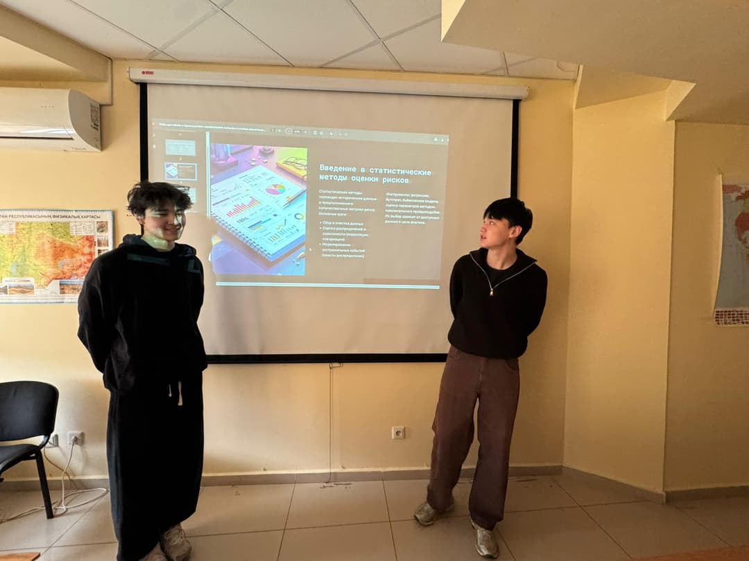 «Есеп және аудит» студенттері статистикалық әдістер арқылы тәуекелдерді басқаруды үйренді