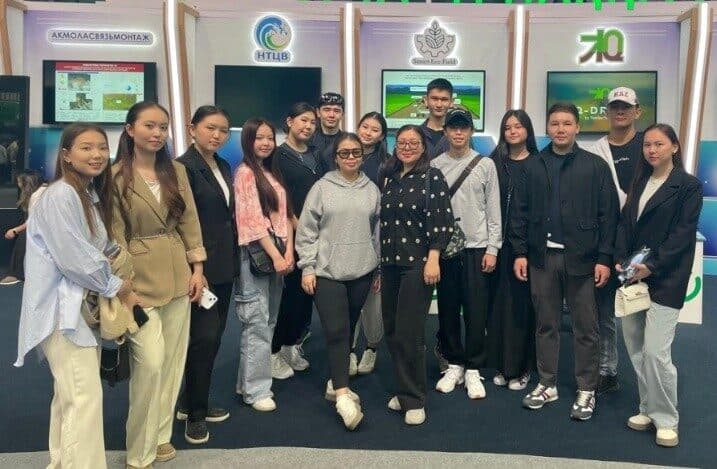 Future managers of Esil University saw real management practices at Otau-Service LLP