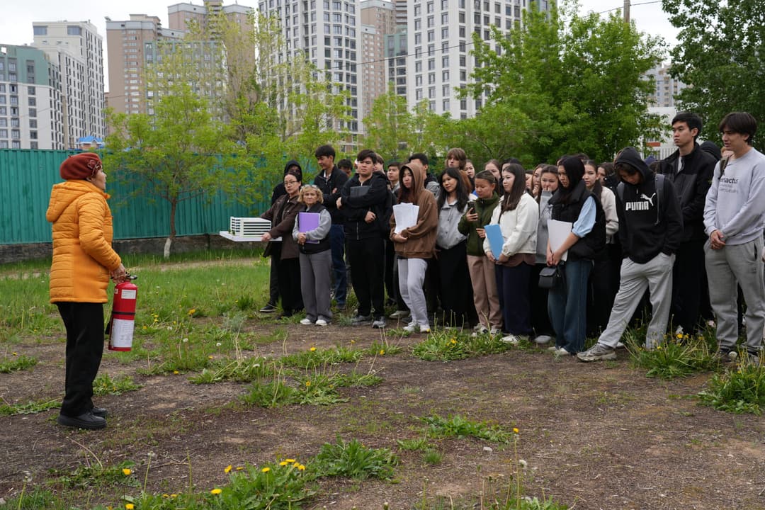 Counter-terrorism drills were held at the Esil University dormitory