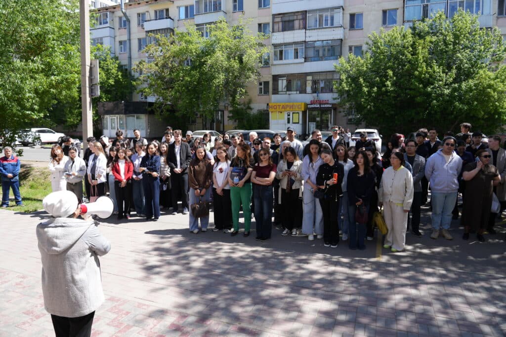 Esil University-де жоспарлы оқу дабылы өткізілді