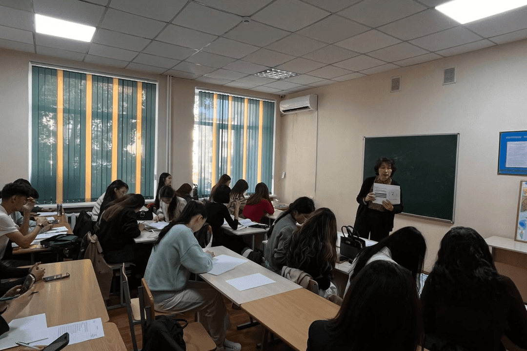 Открытое занятие «Астана как центр внутреннего туризма»