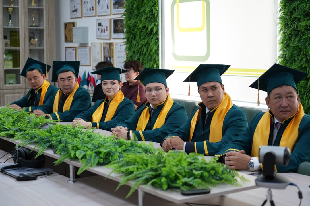 В Esil University состоялся выпускной программы MBA&amp;DBA